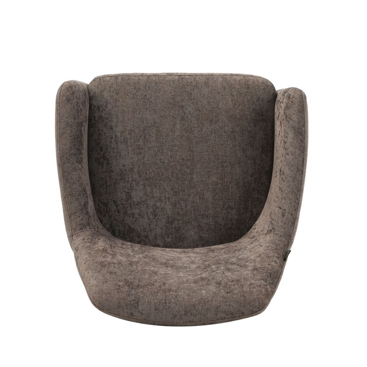 Esszimmerstuhl mit Rollen Mexx Samt braun