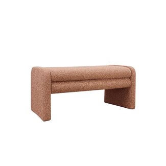 Esszimmerbank Neil Bouclé terrakotta 100 cm