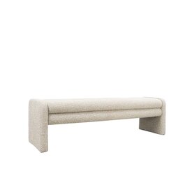 Esszimmerbank Neil Bouclé taupe 160 cm