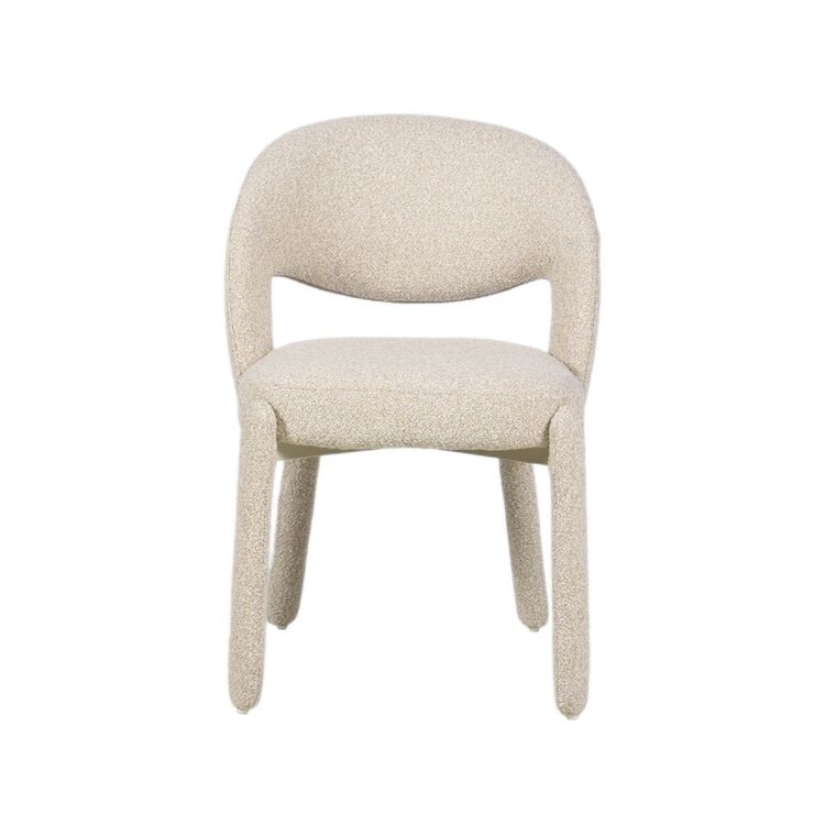 Esszimmerstuhl Dean Bouclé taupe