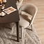 Esszimmerstuhl Dean Bouclé taupe