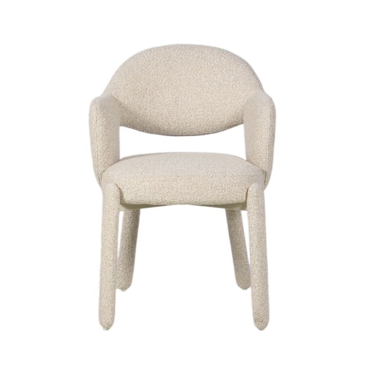 Esszimmerstuhl June Bouclé taupe