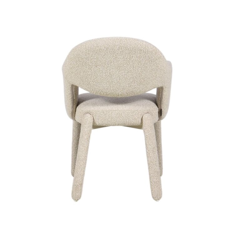 Esszimmerstuhl June Bouclé taupe