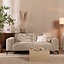 Design Sofa Vegas 2,5-Sitzer Stoff taupe
