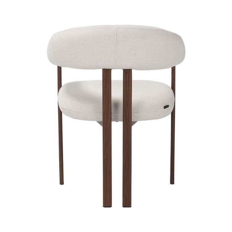 Esszimmerstuhl Nori Leinen off white