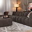 Ecksofa Luca XL Chenille Braun links