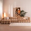 Ecksofa Luca XL Chenille peach links