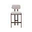 Barhocker Nori Leinen off white 70 cm