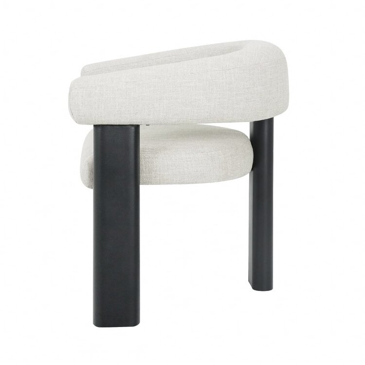 Sessel Naomi Leinen off white