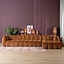 Ecksofa Luca XL Chenille kupfer rechts