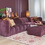Ecksofa Luca XL Chenille lila rechts
