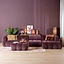 Ecksofa Luca XL Chenille lila rechts