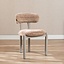 Esszimmerstuhl Bolt Chenille beige/pink