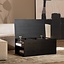 Zwischenelement Jaxx schwarze Eiche 88×46 cm