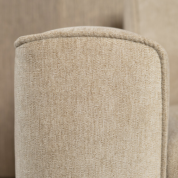 Ecksofa Vegas Stoff taupe links/rechts
