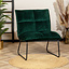 Samt Sessel Malaga modern grün