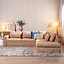Ecksofa Kyle chenille peach rechts