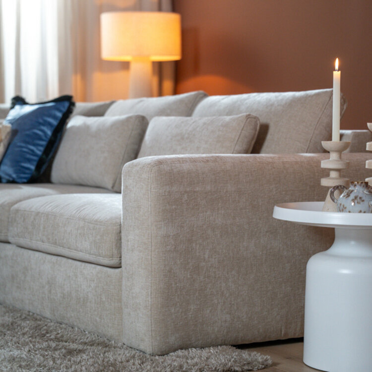 Ecksofa Kyle chenille sand links
