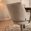 Esszimmerstuhl Jules drehbar Bouclé taupe