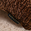 Kissen Day Chenille chocolate brown 25 x 45
