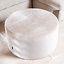 Hocker Elle rund Chenille sand ø70 cm