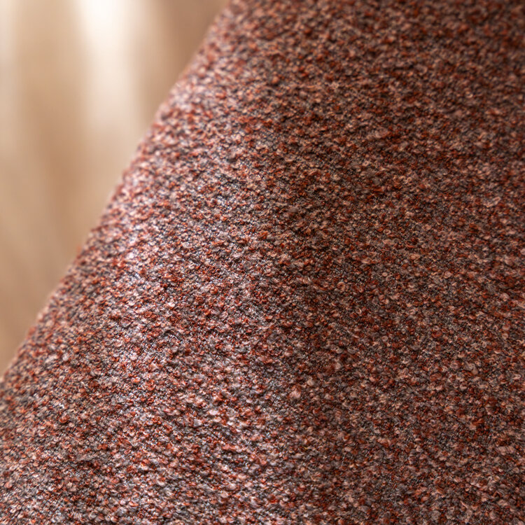 Sessel Maine bouclé rot/rosa