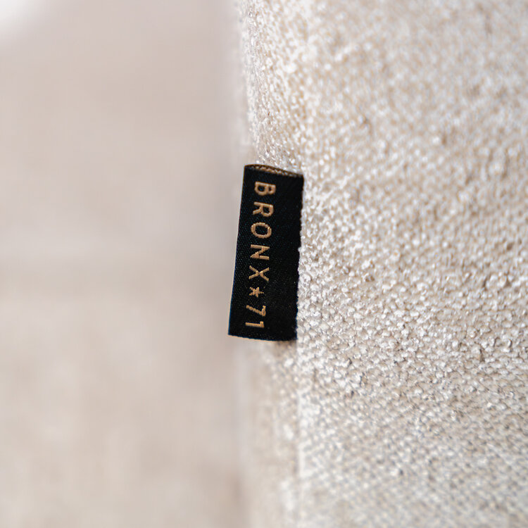 Hocker Maine Chenille beige