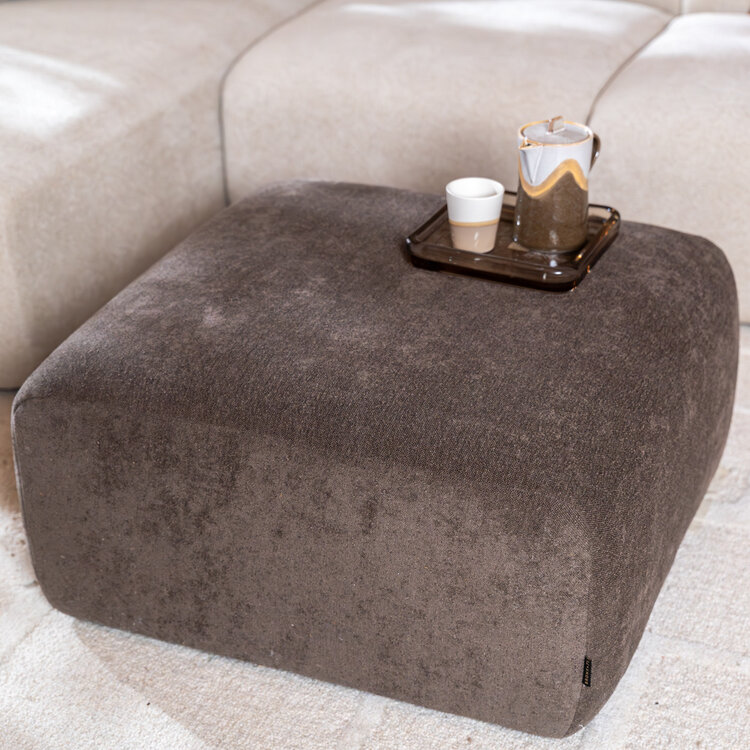 Hocker Maine Chenille braun
