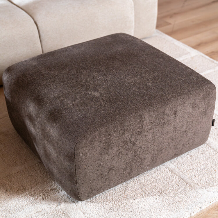 Hocker Maine Chenille braun