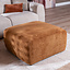 Hocker Maine Bouclé terrakotta