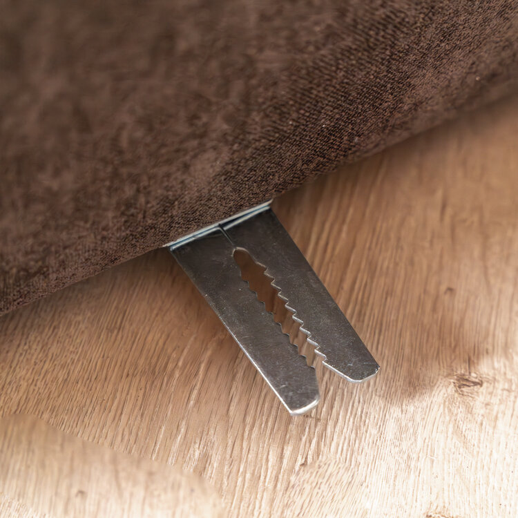 Sessel Maine Chenille braun