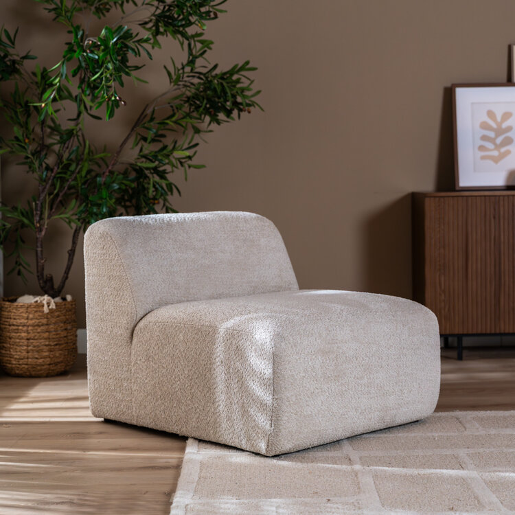 Sessel Maine Bouclé off white