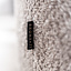 Bouclé Hocker Nora rund beige