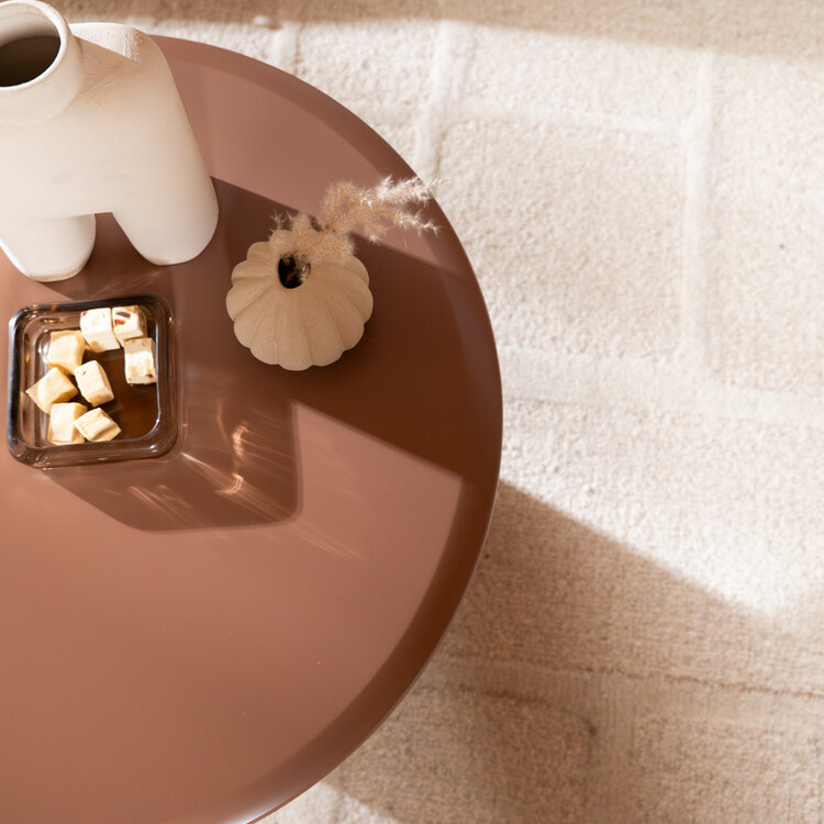 Couchtisch Orion rund ø70 cm Mocha Mousse