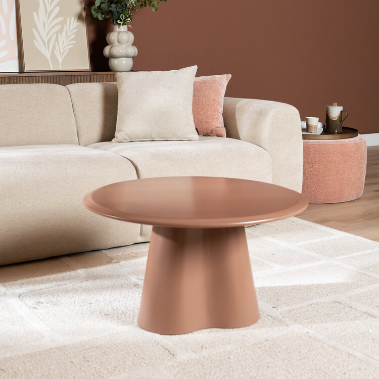 Couchtisch Orion rund ø70 cm Mocha Mousse