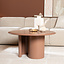 Couchtisch Nova rund ø80 cm Mocha Mousse