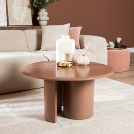 Couchtisch Nova rund ø80 cm Mocha Mousse