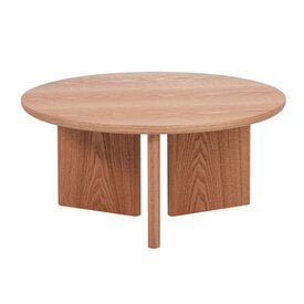 Couchtisch Aya ø80 cm Eiche natur