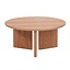 Couchtisch Aya ø80 cm Eiche natur