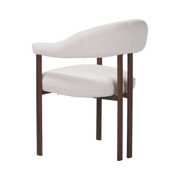 Esszimmerstuhl Nori Leinen off white