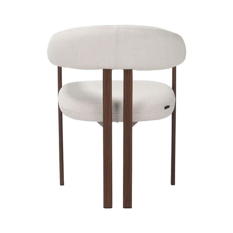 Esszimmerstuhl Nori Leinen off white