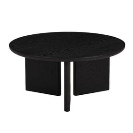 Couchtisch Aya ø80 cm schwarz
