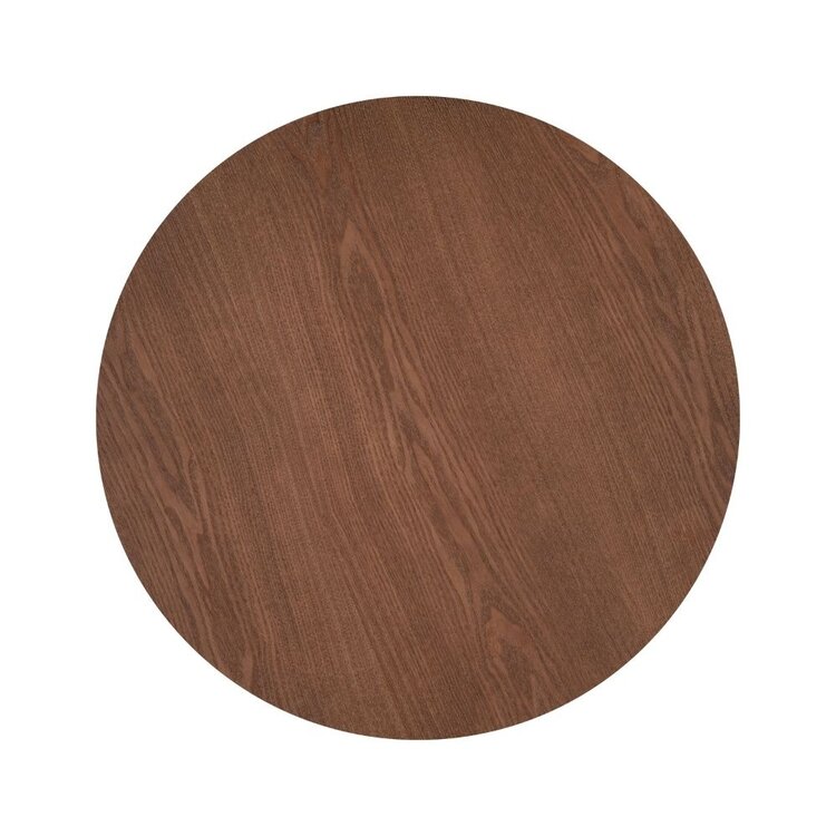 Couchtisch Aya ø80 cm Eiche dunkel