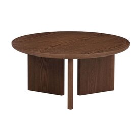 Couchtisch Aya ø68 cm Eiche dunkel