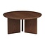 Couchtisch Aya ø80 cm Eiche dunkel