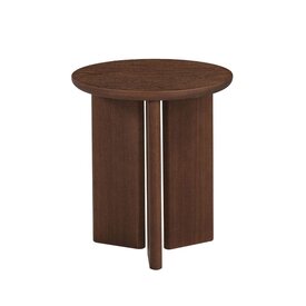 Beistelltisch Aya ø40 cm Eiche dunkel