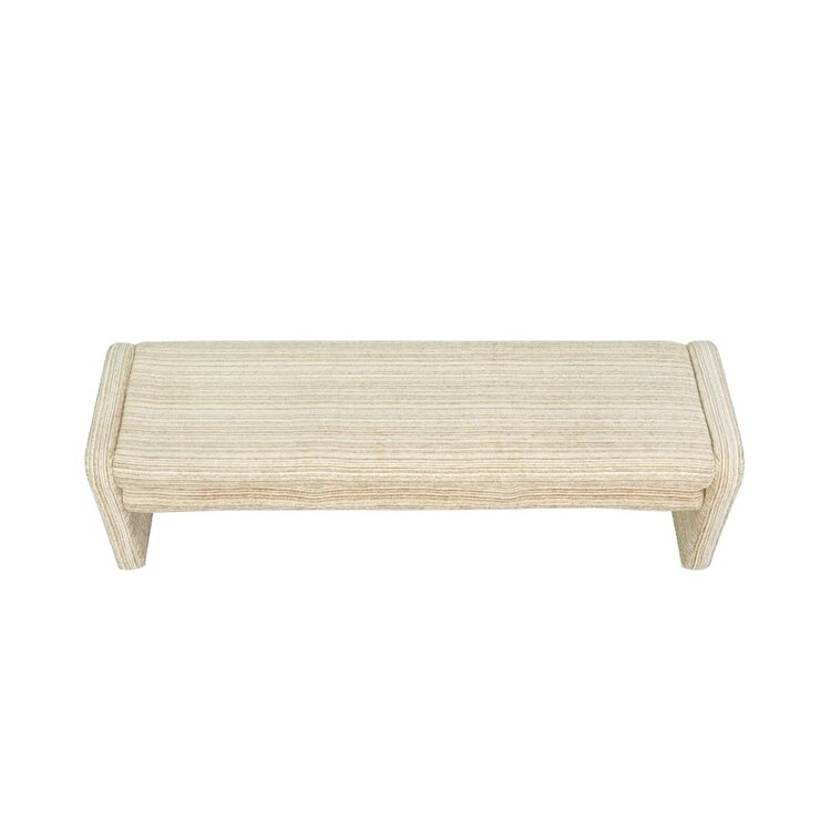 Esszimmerbank Ravi Chenille beige/taupe 160 cm