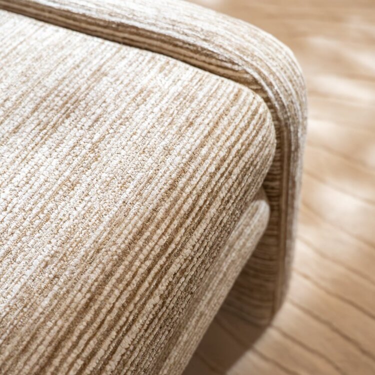 Esszimmerbank Ravi Chenille beige/taupe 160 cm