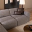 Ecksofa Maine XL Bouclé braun/grau links