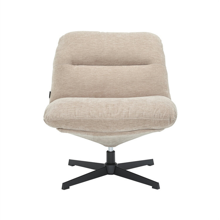 Sessel Sara drehbar Samt beige
